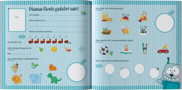 Produktbild Carletto Minimonster - Meine Kindergarten-Freunde (Deutsch, 2014)