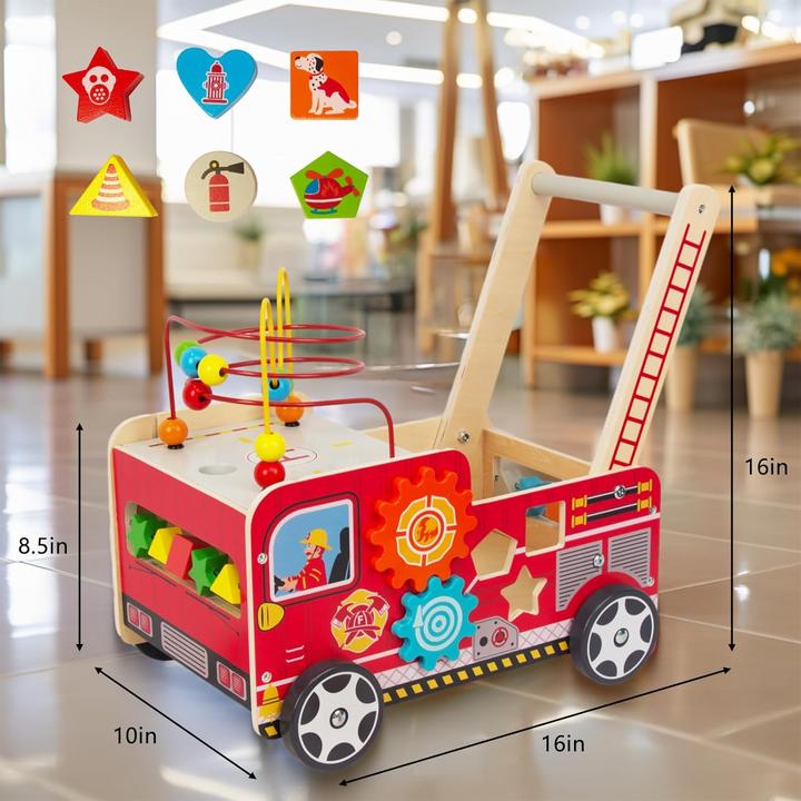 Image du produit Woodenfun Lauflernwagen
