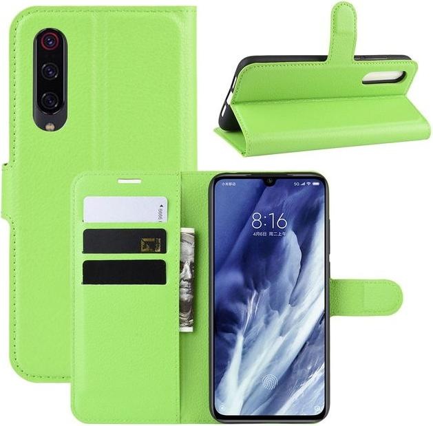 Produktbild MU Classic Litchi Leder Bookcover Series (OnePlus 9 Pro 5G, Xiaomi Mi 9 Pro)