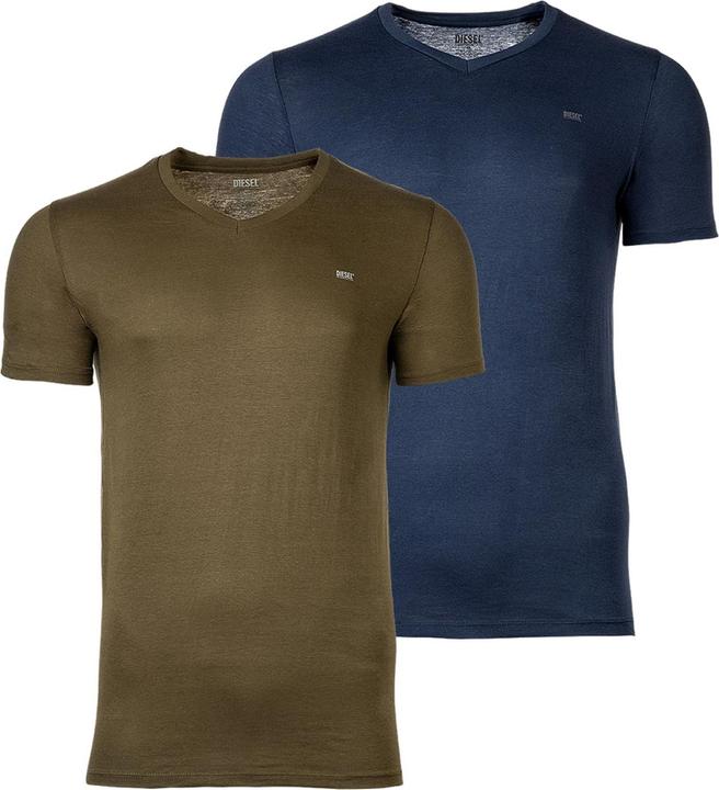 Blau, Khaki