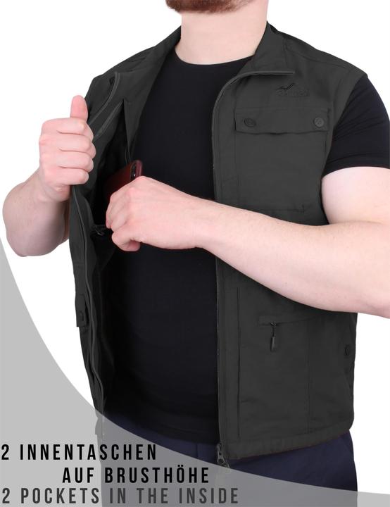 Produktbild Normani Herren Outdoor Weste Kudu (S)