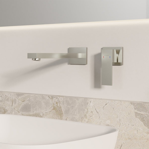 Actual product image Steinberg 160 series basin mixer, ready-mounted set, concealed, projection 205 mm, 16018143