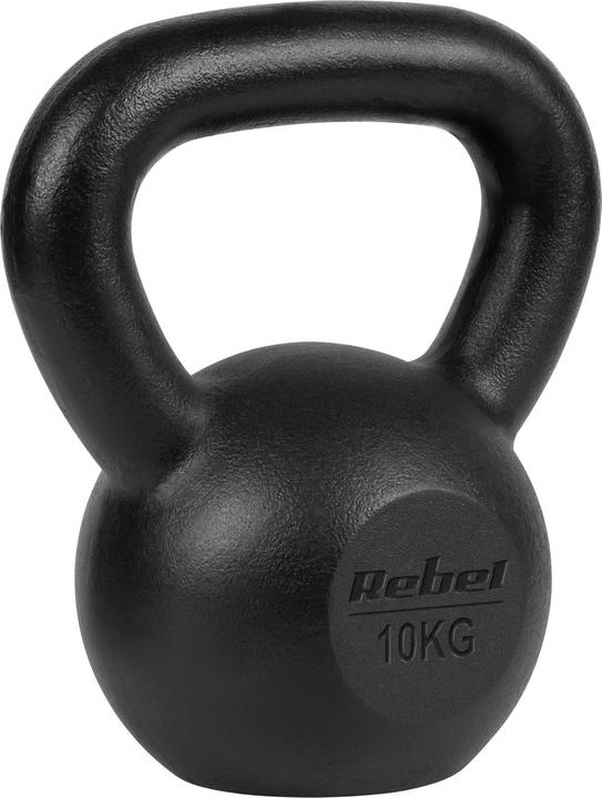 Rebel Gietijzeren kettlebell 10kg ACTIVE