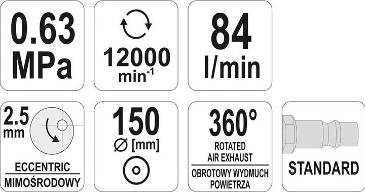 Produktbild Yato Exzenterschleifer (Exzenterschleifer)