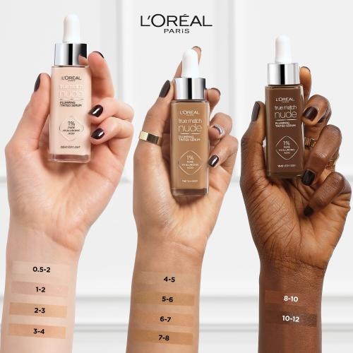 Produktbild L'Oréal Paris L'Oréal - True Match Nude Plumping Tinted Serum - Tan 6-7 (6-7 Tan)