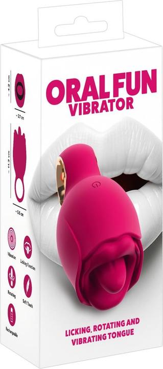 Image du produit You2Toys Oral Fun Vibrator Licking and Vibrating Tongue