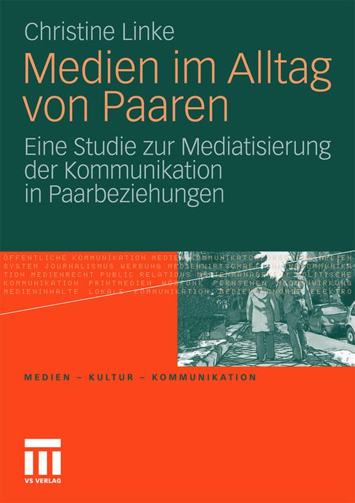 Produktbild Medien im Alltag von Paaren (Deutsch, Christine Linke, 2010)