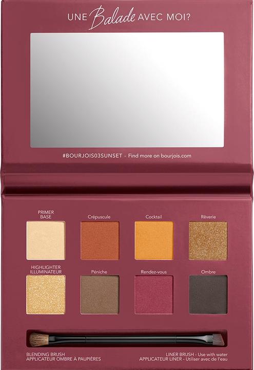 Produktbild Bourjois Nº3 QUAI DE SEINE eyeshadow palette sunset edition 4,5 gr (Sunset)
