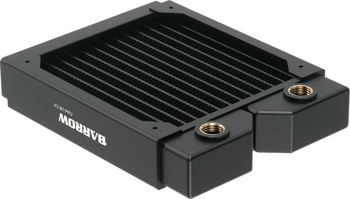 Actual product image Barrow Dabel-28b Radiator 120 mm - black (120 mm)