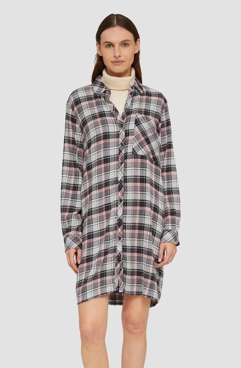 Immagine prodotto S.Oliver Kleid Strukturierte Longbluse aus Viskosemix (34)