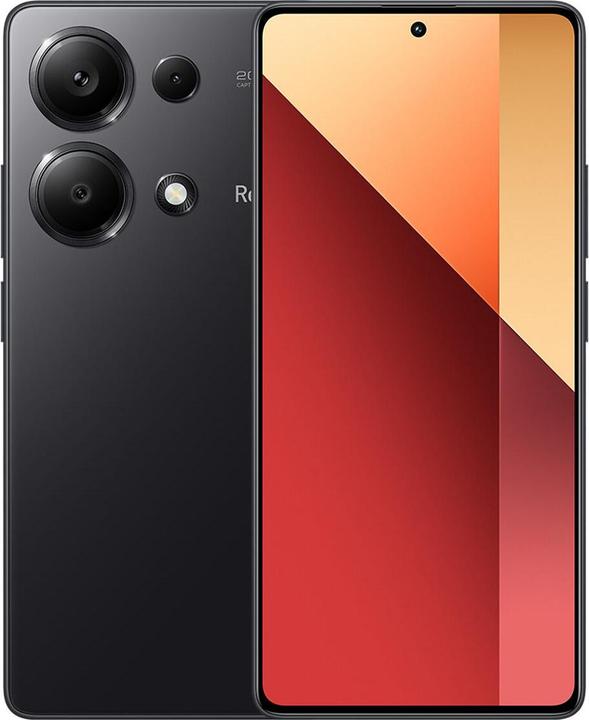 Produktbild Xiaomi Redmi Note 13 Pro (256 GB, Midnight Black, 6.67", Dual SIM, 4G)