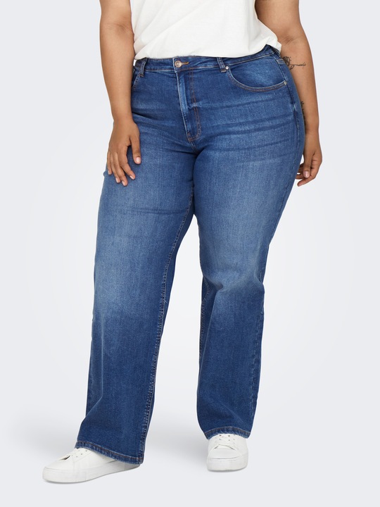 Produktbild Only Weiter Beinschnitt Hohe Taille Jeans Weit geschnitten jeans (W42/L34)