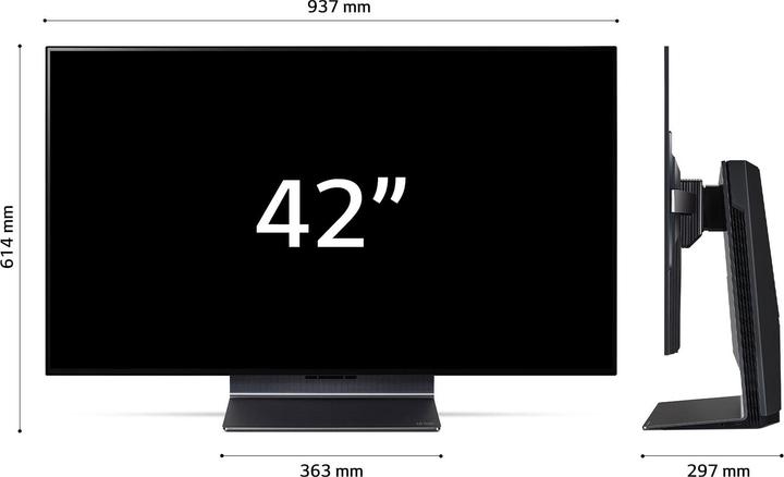 Produktbild LG evo OLED Flex 4K 42" con (42", OLED, 4K)