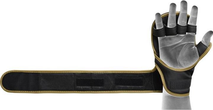 Actual product image Rdx Grappling Gloves Shooter F6 Matte Golden Plus-S/M (S, M)