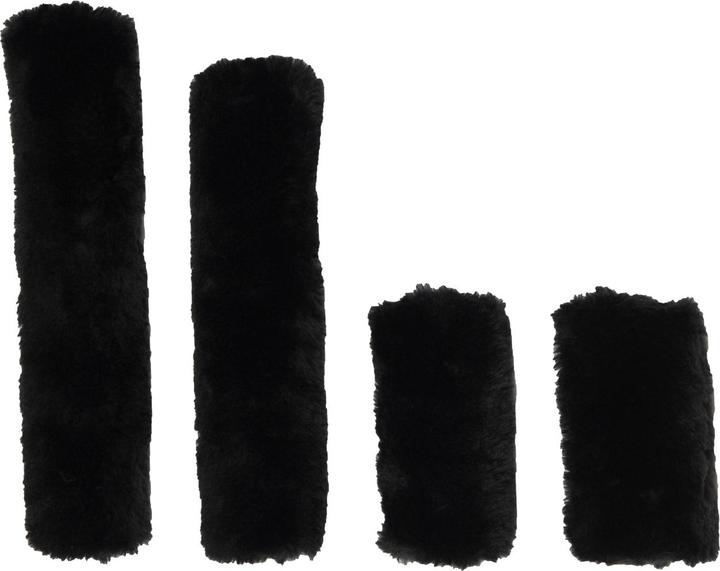 Kentucky Horsewear Set de licols 4 pièces peau de mouton (artificielle)
