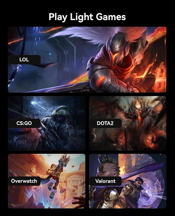 Image du produit NiPoGi Mini PC mit AMD Ryzen 7 7730U und Radeon Graphics (512 Go, 16 Go, AMD Radeon Graphics)