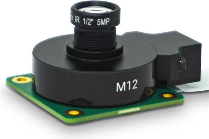 Image du produit Raspberry Pi EB43132 - Objectif téléobjectif 25mm 5MP pour caméra RPi M12 HQ
