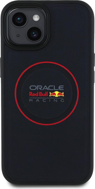 Produktbild Red Bull RBHMP15S24PUILVR iPhone 15 6.1" hardcase granatowy/navy Leather Red Ring MagSafe (Apple iPhone 15)