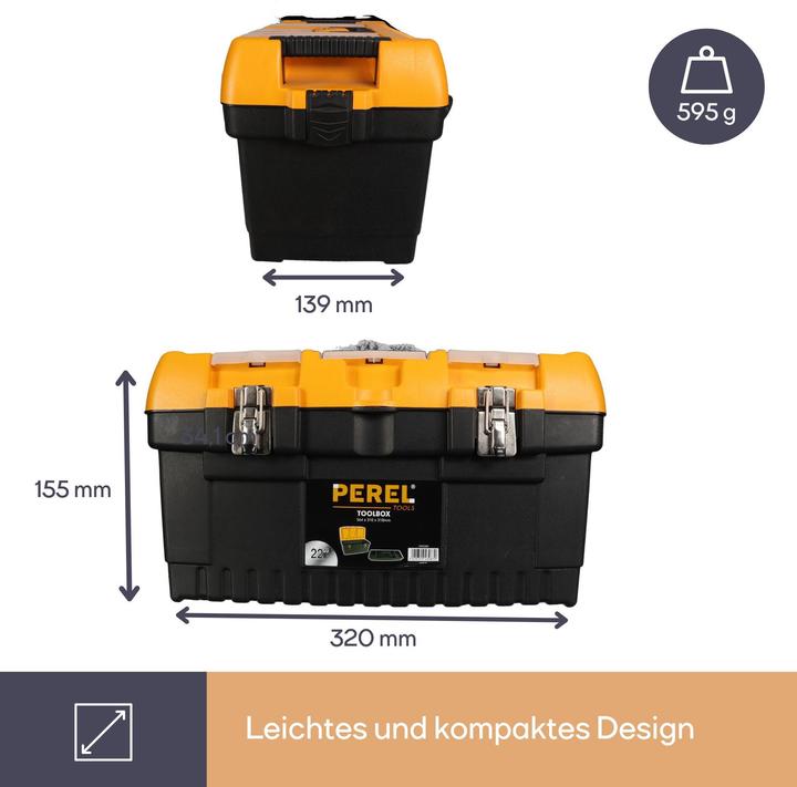 Image du produit Perel OM13M tool case 13". (1 Pièce)