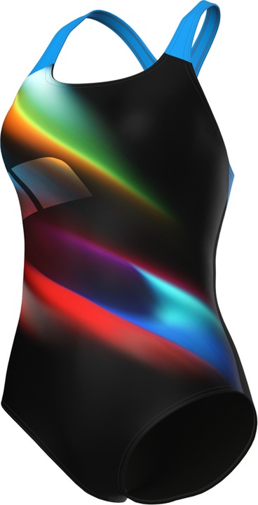 Arena W Diagonals Swimsuit Swim Pro Back (36)