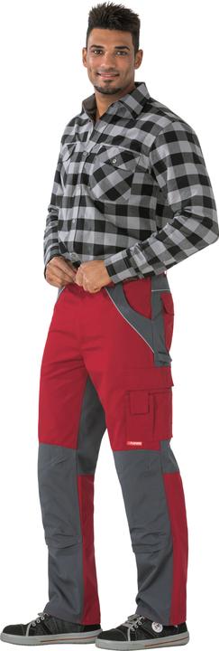 Produktbild Planam Bundhose rot/schiefer 58 60 (60)
