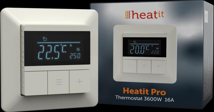 Actual product image Heatit Pro Thermostat (White RAL 9010)