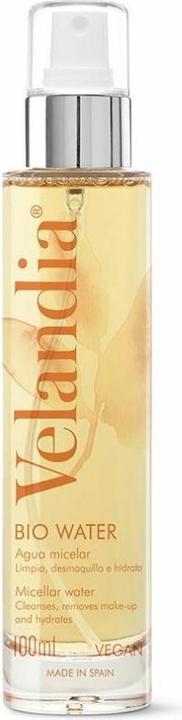 Actual product image Velandia Bio Water Agua Micelar (100 ml) (Facial cleansing wipes, 100 ml)