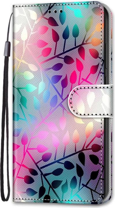 Actual product image Cover-Discount Galaxy A33 5G - leather cover leaves (Samsung Galaxy A33 5G)