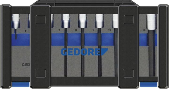 Produktbild Gedore IN 19-009 Schraubendreher-Satz 1/2" 9-teilig (14 mm)