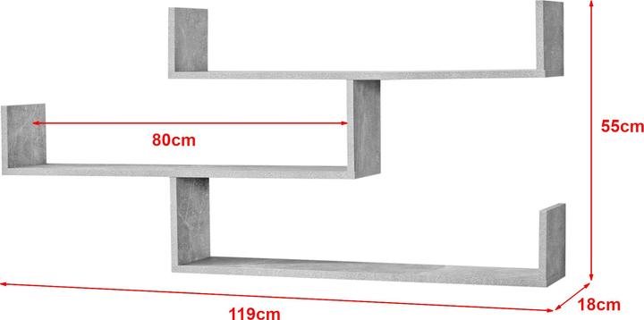 Immagine prodotto En.Casa Grimstad (119 x 18 x 55 cm)