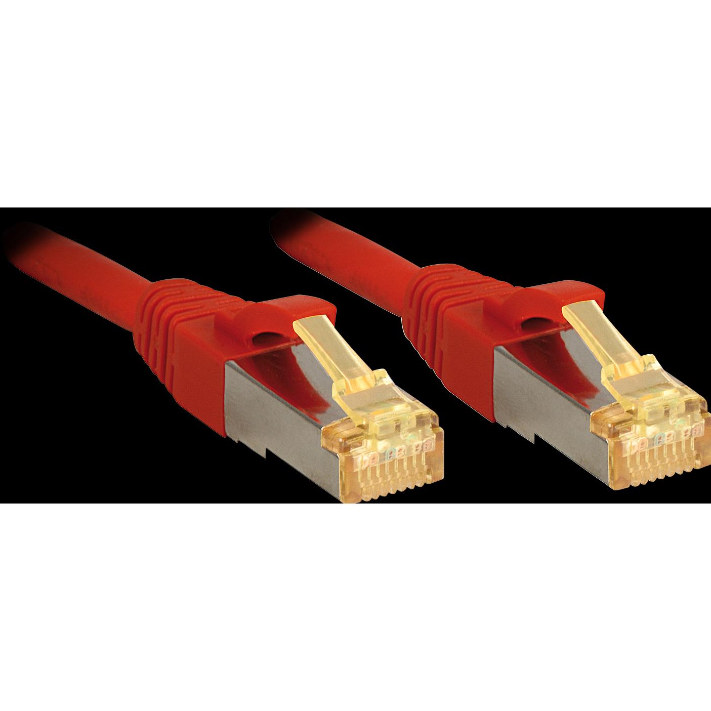 Lindy Netzwerkkabel (S/FTP, CAT7, 3 m), Netzwerkkabel
