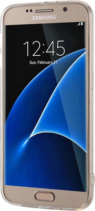 Actual product image König Design Mobile Phone Case for Samsung Galaxy S7 Edge Protective Case Backcover Bumper Cases Black (Samsung Galaxy S7 Edge)