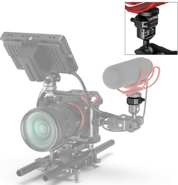 Produktbild SmallRig Multi-Functional Cold Shoe Mount mit Safety Release (Diverses Video Zubehör)