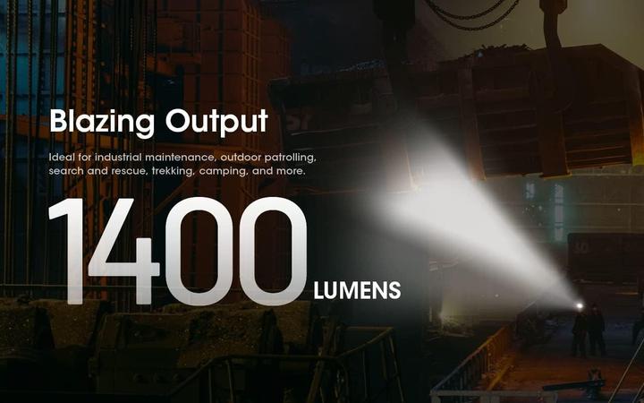 Actual product image Nitecore NU50 (1400 lm)