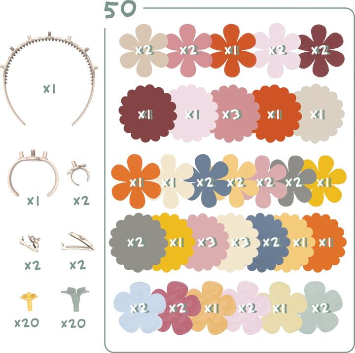 Produktbild Smoby Crea Flower Schmuck-Nachfüllset