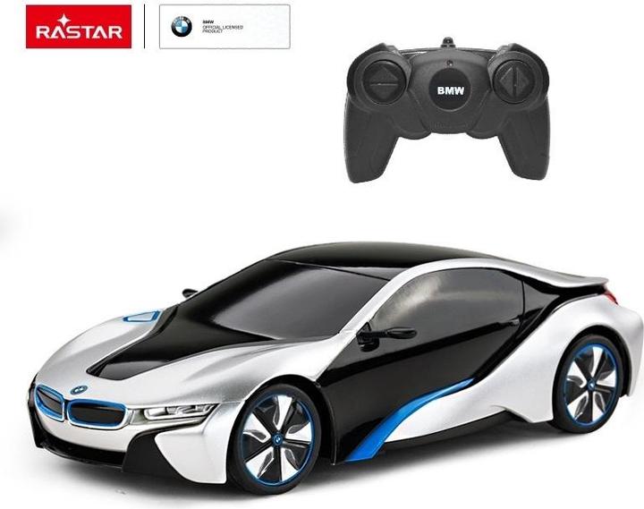 Actual product image Rastar car BMW I8 1:24 RC 48400