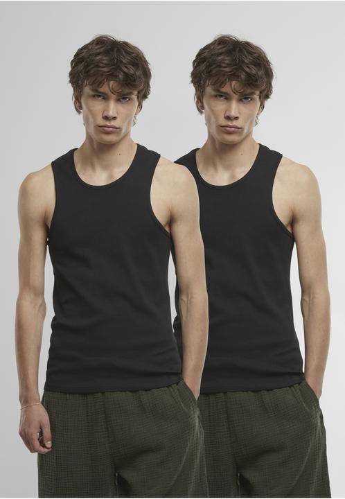 Produktbild Urban Classics Ribbed Undershirt 2-Pack - 195343 (M)