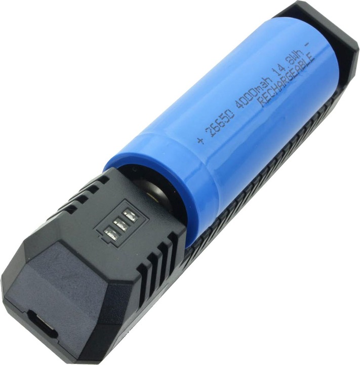 Actual product image Nitecore USB charger UI1 (1 pcs., 14500, 16340, 18650, Chargers without battery)