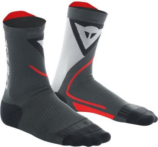 Dainese THERMO MID SOCKS Socken schwarz-rot 39-41