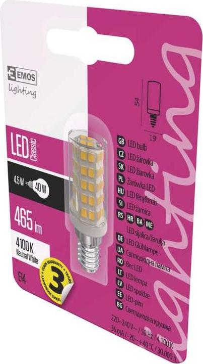 Produktbild Emos Classic (E14, 4.50 W, 465 lm, 1 x, F)
