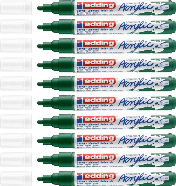 Actual product image Edding Acrylic marker 5100 Medium (Moss green, 3 mm, 1 x)