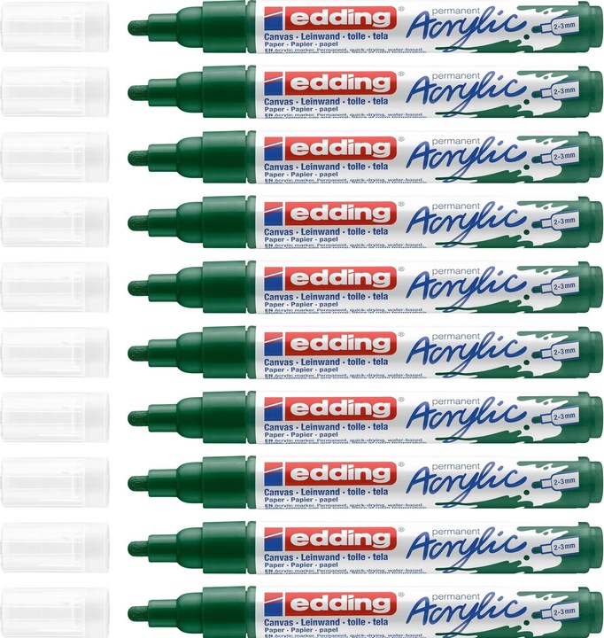 Produktbild Edding Acrylmarker 5100 Medium (Moosgrün, 3 mm, 1 x)
