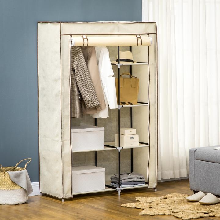 Produktbild Homcom Stoffschrank (103 x 43 x 162.5 cm)