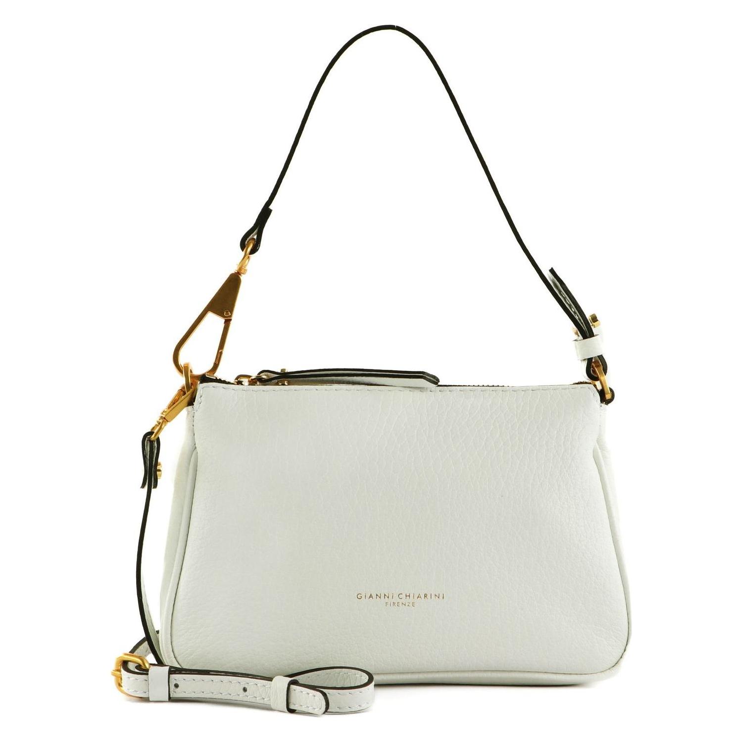 Gianni Chiarini, Damen, Handtasche, Schultertasche Weiss, Weiss