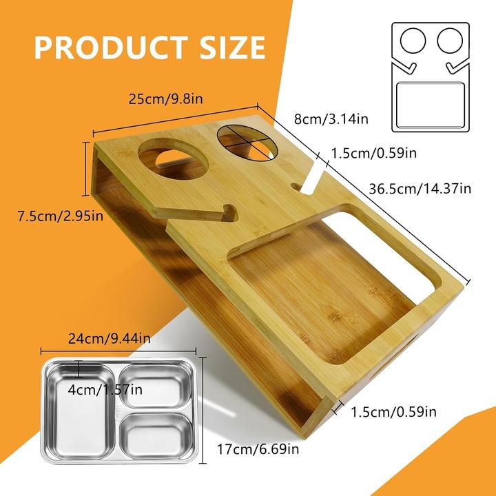 Produktbild Gourdbro Couchbar Sofatablett