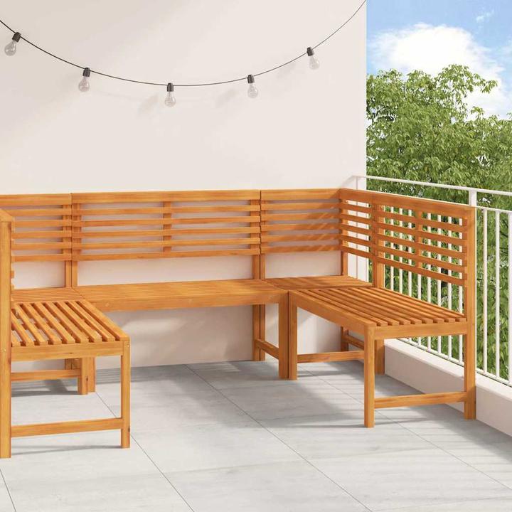 Actual product image vidaXL Gartenbänke Set