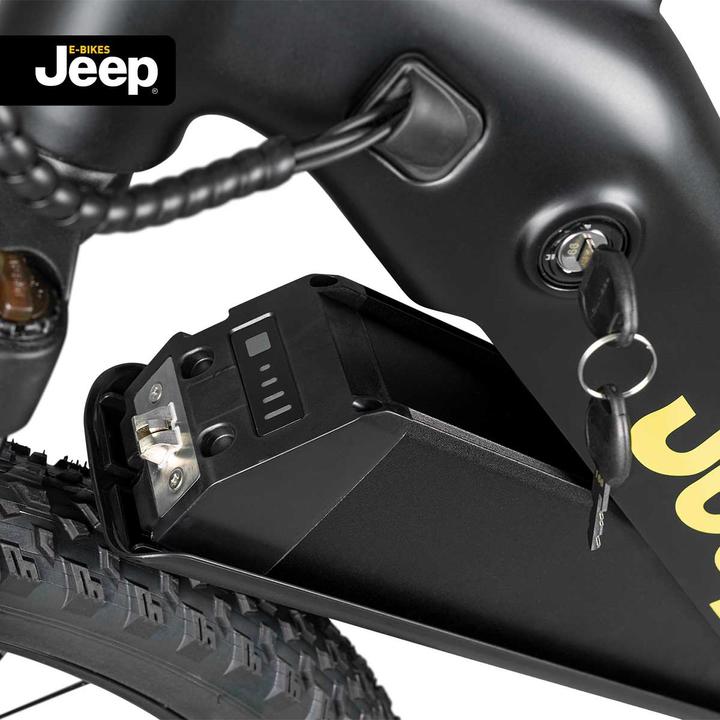 Produktbild Jeep Mountain E-Bike MHM 7010, 27,5", Shimano 9-Gang Kettenschaltung, black (48 cm)