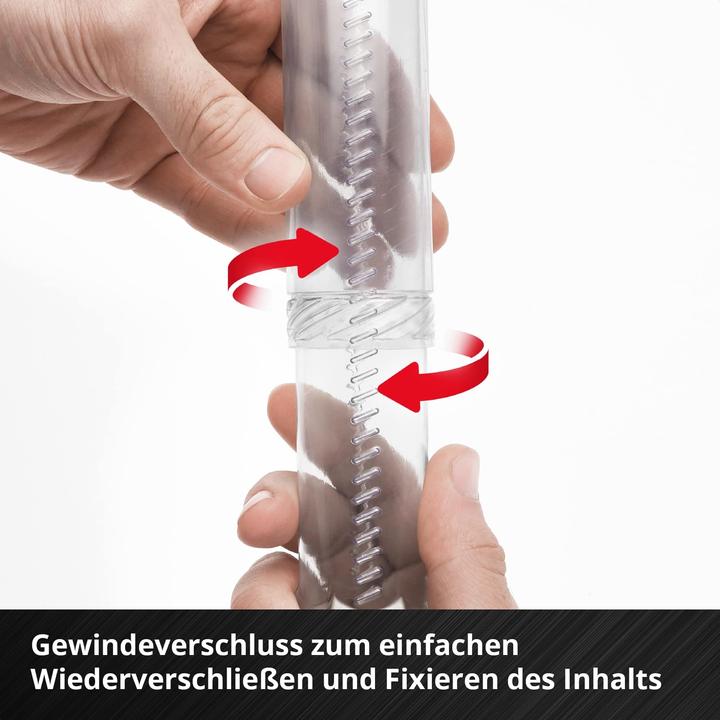 Actual product image Einhell SDS-Plus drill bit set 265515, 6-14 mm, 210 mm, 7-piece (10, 12, 14 mm, 2 x 8, 2 x 6)