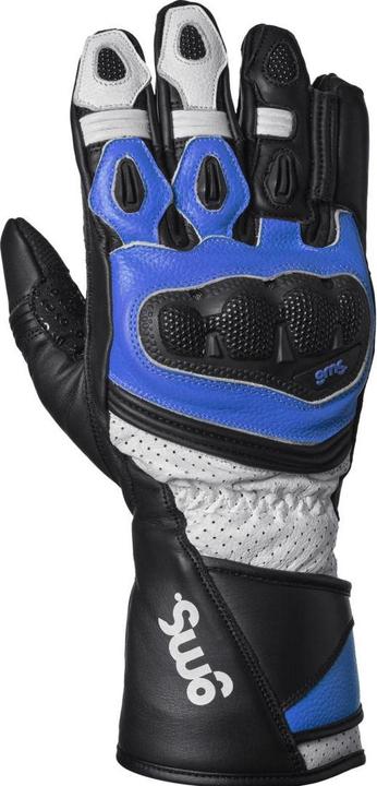 Black, Blue, White
