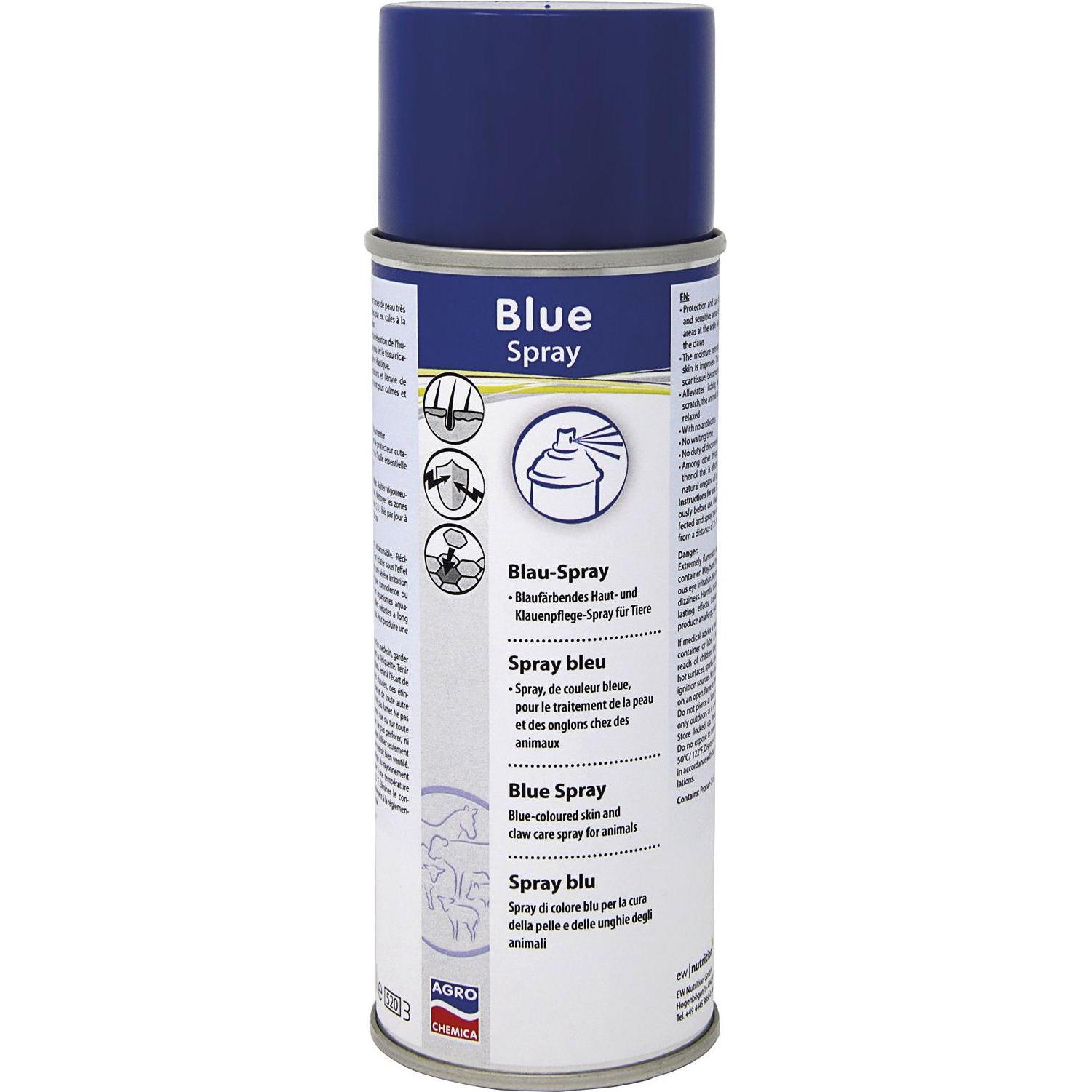 Thumbnail - AgroChemica Chinoseptan Blauspray (Hund, 400 ml), Tierpflegemittel